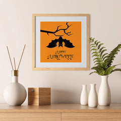 Ezposterprints - Big Bat Halloween Poster - 12x12 ambiance display photo sample