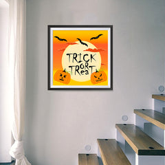 Ezposterprints - Big Moon Halloween Poster - 16x16 ambiance display photo sample