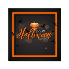 Ezposterprints - Framed Pumpkin Halloween Poster