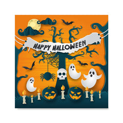 Ezposterprints - Ghosts Halloween Poster