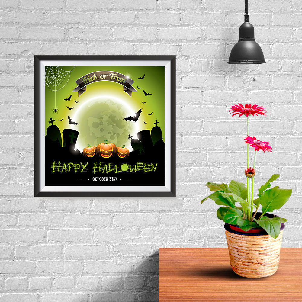 Ezposterprints - Trick or Treat Halloween Poster - 10x10 ambiance display photo sample