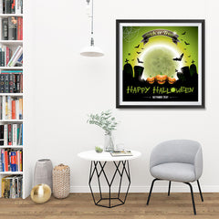 Ezposterprints - Trick or Treat Halloween Poster - 32x32 ambiance display photo sample