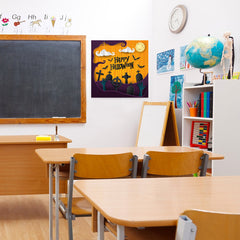 Ezposterprints - Walking Dead Halloween Poster - 24x24 ambiance display photo sample