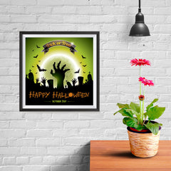 Ezposterprints - Walking Dead 2 Halloween Poster - 10x10 ambiance display photo sample