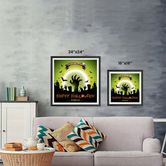 Ezposterprints - Walking Dead 2 Halloween Poster ambiance display photo sample