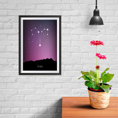 Ezposterprints - Horoscope Posters: Aries - 08x12 ambiance display photo sample