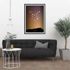 Ezposterprints - Horoscope Posters: Taurus - 24x36 ambiance display photo sample