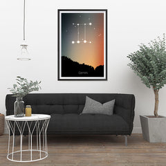 Ezposterprints - Horoscope Posters: Gemini - 24x36 ambiance display photo sample