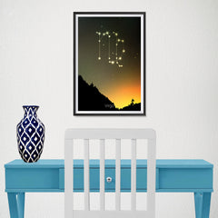 Ezposterprints - Horoscope Posters: Virgo - 12x18 ambiance display photo sample