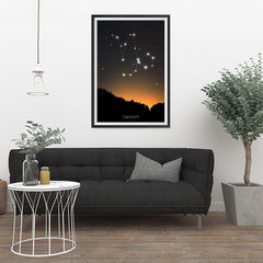 Ezposterprints - Horoscope Posters: Capricorn - 24x36 ambiance display photo sample