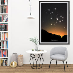 Ezposterprints - Horoscope Posters: Capricorn - 32x48 ambiance display photo sample