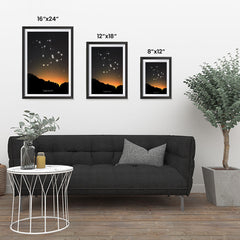 Ezposterprints - Horoscope Posters: Capricorn ambiance display photo sample