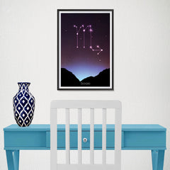 Ezposterprints - Horoscope Posters: Scorpio - 12x18 ambiance display photo sample