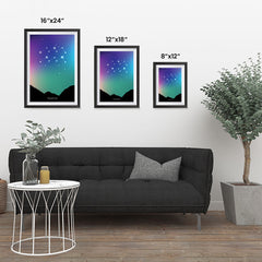 Ezposterprints - Horoscope Posters: Aquarius ambiance display photo sample