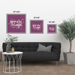 Ezposterprints - You are Magic ambiance display photo sample