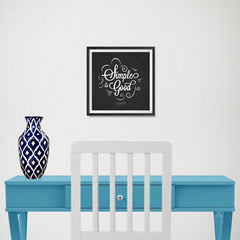 Ezposterprints - Simple is Good - 10x10 ambiance display photo sample
