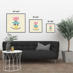 Ezposterprints - Start Your Morning With A Smile ambiance display photo sample
