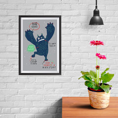 Ezposterprints - How To Identify A Monster? - 08x12 ambiance display photo sample