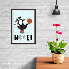 Ezposterprints - Cool Monster - 08x12 ambiance display photo sample