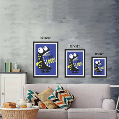 Ezposterprints - Little But Loud | The Cute Little Monsters Posters ambiance display photo sample