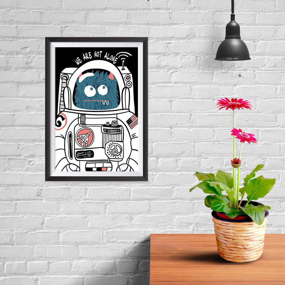Ezposterprints - We Are Not Alone - 08x12 ambiance display photo sample