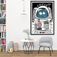 Ezposterprints - We Are Not Alone | The Cute Little Monsters Posters - 32x48 ambiance display photo sample