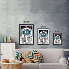 Ezposterprints - We Are Not Alone | The Cute Little Monsters Posters ambiance display photo sample