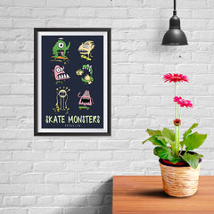 Ezposterprints - Skate Monsters, Brooklyn - 08x12 ambiance display photo sample