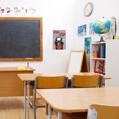 Ezposterprints - Super Star Buu Monster | The Cute Little Monsters Posters - 12x18 ambiance display photo sample