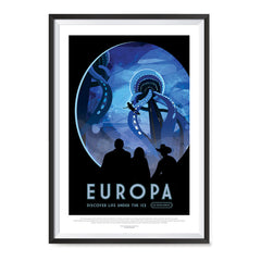 Ezposterprints - Europa - Discover Life Under The Ice ambiance display photo sample