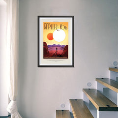 Ezposterprints - Kepler-16b - Where Your Shadow Always Has Company - 16x24 ambiance display photo sample