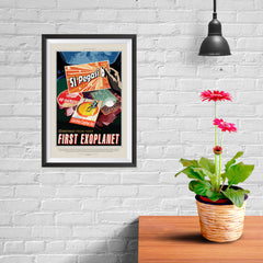 Ezposterprints - 51 Pegasi b - Greetings From Your First Exoplanet - 08x12 ambiance display photo sample
