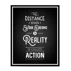 Ezposterprints - The Distance Between Your Dreams