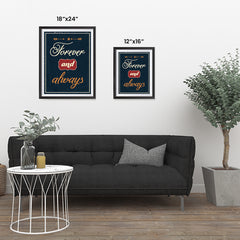 Ezposterprints - Foreever and Always ambiance display photo sample