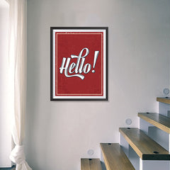 Ezposterprints - Hello! - 18x24 ambiance display photo sample
