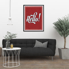 Ezposterprints - Hello! - 24x32 ambiance display photo sample
