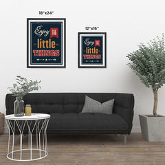 Ezposterprints - Enjoy The Little Thins ambiance display photo sample