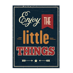 Ezposterprints - Enjoy The Little Thins