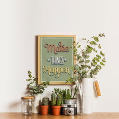 Ezposterprints - Make Things Happen - 12x16 ambiance display photo sample
