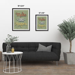 Ezposterprints - Make Things Happen ambiance display photo sample
