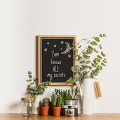Ezposterprints - 2am Knows All My Secrets - 12x16 ambiance display photo sample