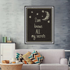 Ezposterprints - 2am Knows All My Secrets - 36x48 ambiance display photo sample