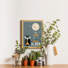 Ezposterprints - I Can't Smile, Hope, Think, Sleep - 12x16 ambiance display photo sample