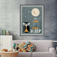 Ezposterprints - I Can't Smile, Hope, Think, Sleep - 36x48 ambiance display photo sample