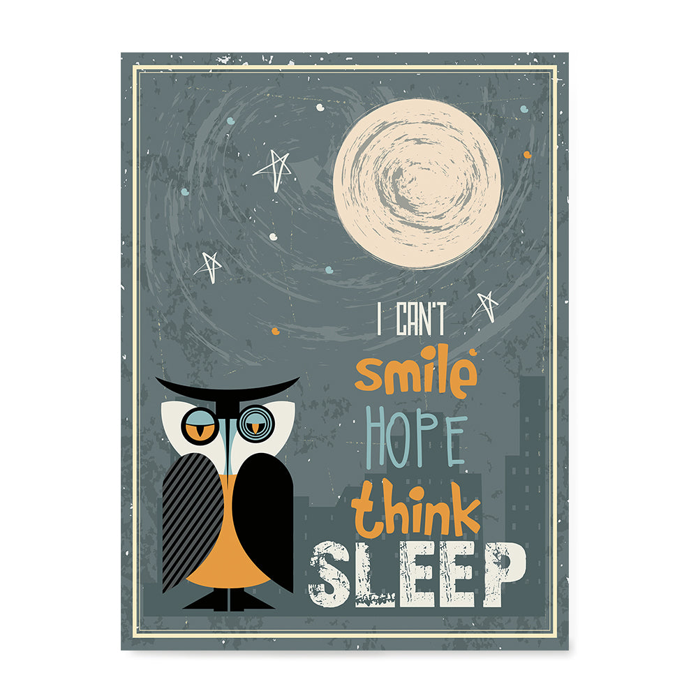 Ezposterprints - I Can't Smile, Hope, Think, Sleep