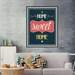 Ezposterprints - Home Sweet Home - 36x48 ambiance display photo sample