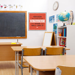 Ezposterprints - Success Has A Simple Formula Do Your Best And People Will Like It - 24x24 ambiance display photo sample