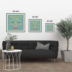 Ezposterprints - Money Won't Create Success The Freedom To Make It Will ambiance display photo sample