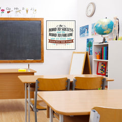Ezposterprints - The Road To Success And The Road To Failure Are Almost Exactly The Same - 24x24 ambiance display photo sample