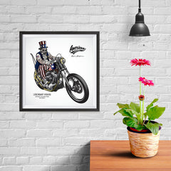 Ezposterprints - American Legends Skull Riders - 10x10 ambiance display photo sample